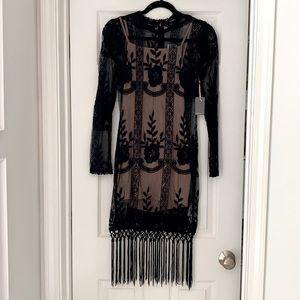 Brand New Illusion lace dress